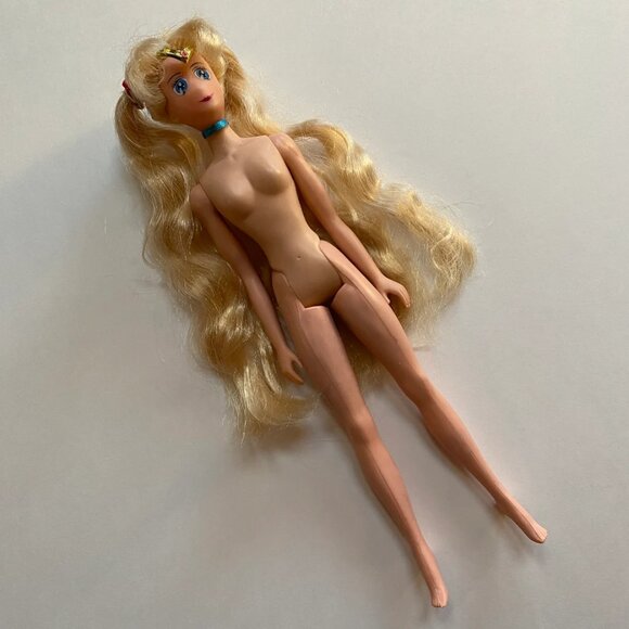 Sailor Moon Doll 90s Plastic Toy Anime Collectible Sailor Scout Irwin Toys 1995 - Picture 2 of 5